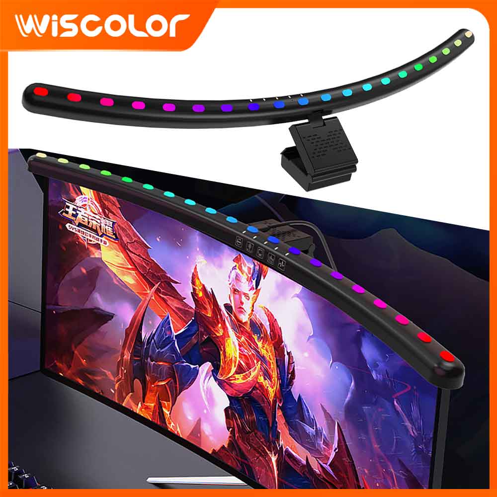 Desk Setup Office - RGB Işık Çubuğu Monitör Akıllı Wifi