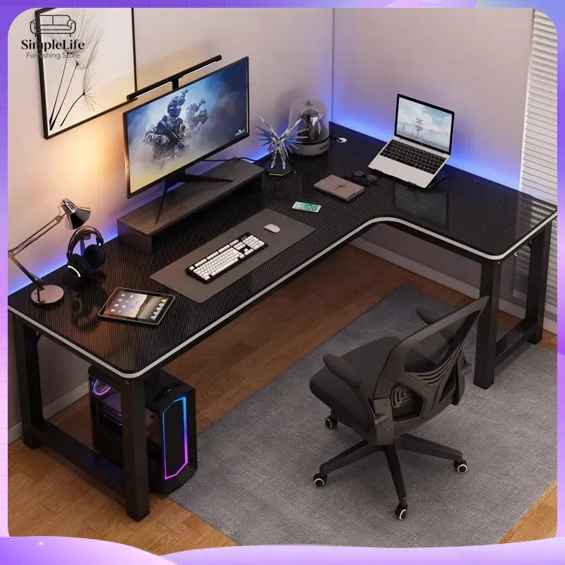 Desk Setup Corner - Köşe Oyun Masası Bilgisayar Masası PC