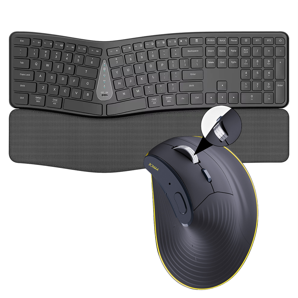 Desk Setup Keyboard - 2.4G Kablosuz Klavye Mouse Seti, Rahat