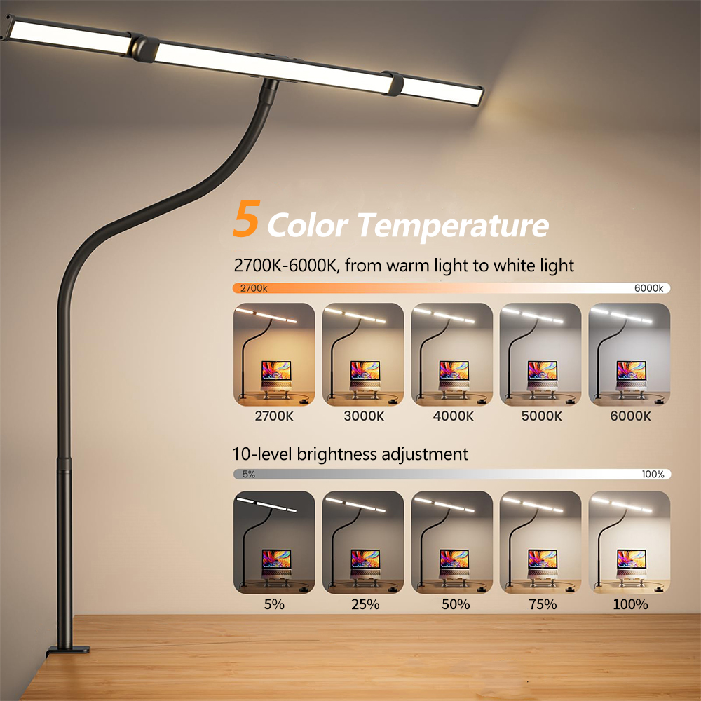 Göz bakımı LED Klipsli Metal M - Desk Setup Office incelemesi ve fiyatı
