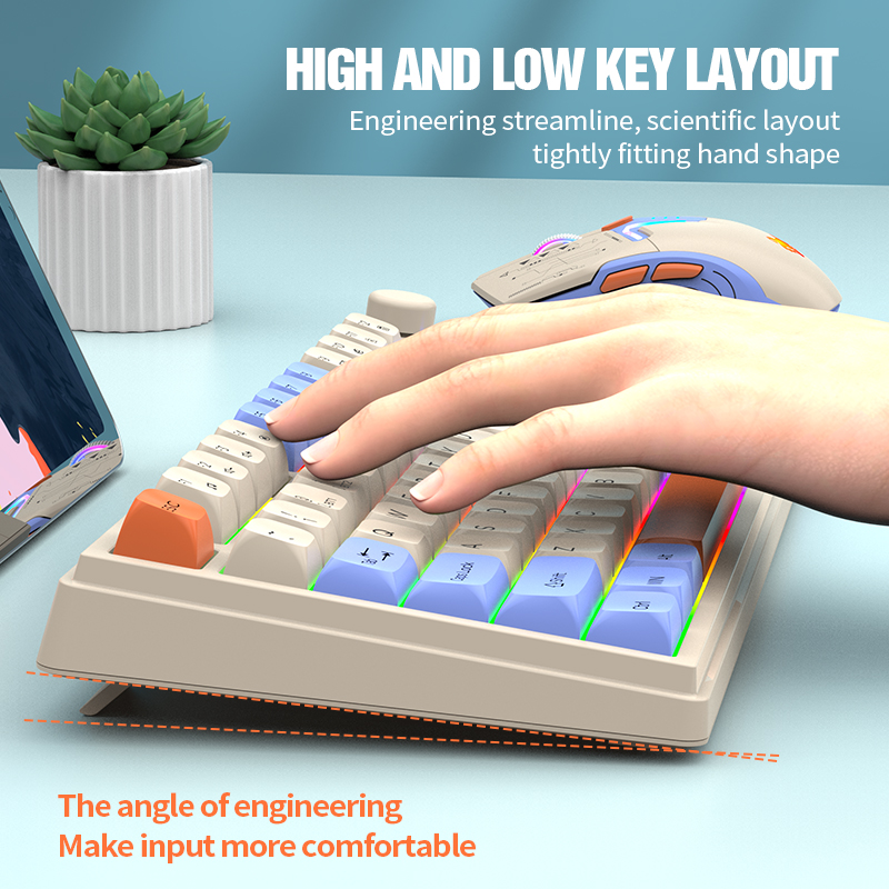 2.4G Çift Modlu Bluetooth Kabl - Desk Setup Keyboard incelemesi ve fiyatı