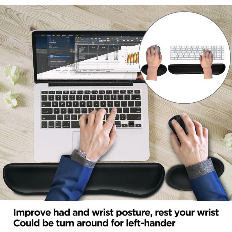 Ergonomik Klavye Bilek Desteği - Desk Setup Keyboard incelemesi ve fiyatı