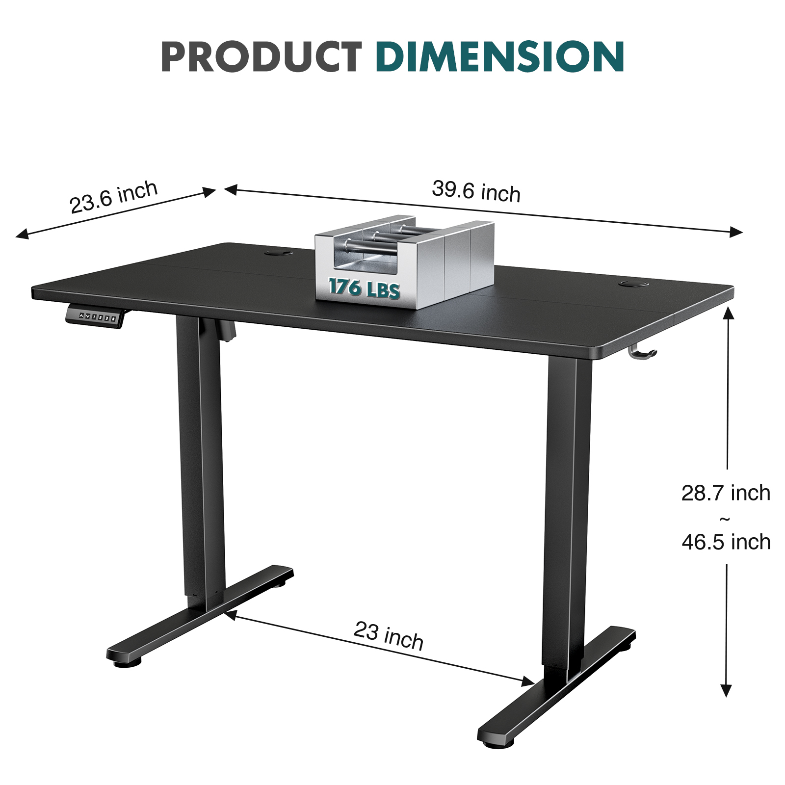 MCQ Elektrikli Ayarlanabilir Y - Desk Setup Office incelemesi ve fiyatı