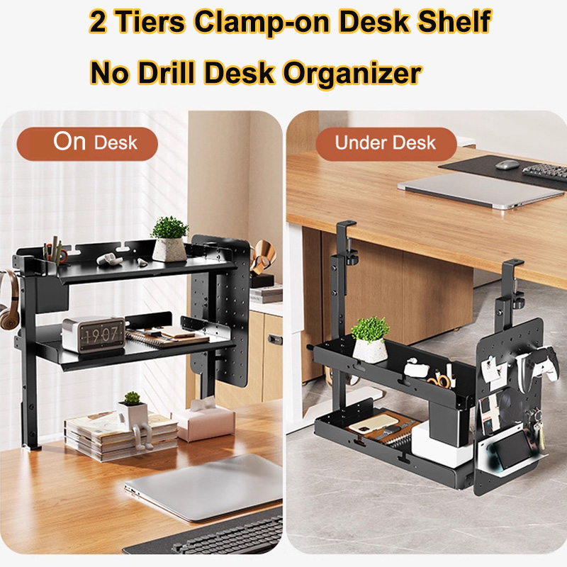 Masa Üstü 2 Katlı Raf Ünitesi, - Desk Setup Productivity incelemesi ve fiyatı