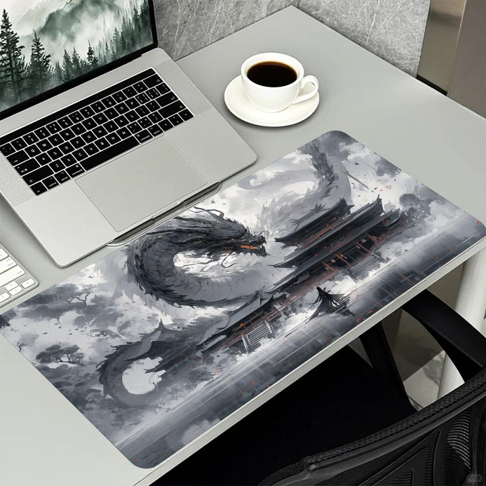 Oriental Ink Dragon Mountain A - Desk Setup Gaming And Work incelemesi ve fiyatı