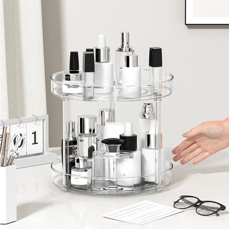 1 adet dönen kozmetik saklama  - Desk Setup Productivity incelemesi ve fiyatı