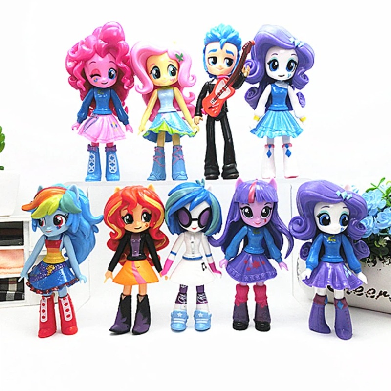 9 adet/takım Anime My Little P - Desk Setup Kit incelemesi ve fiyatı