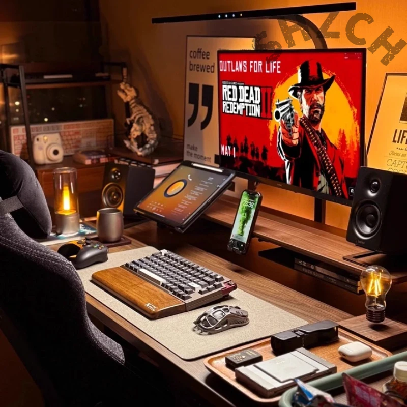 Ergonomik Masa Kurulumu için M - Desk Setup Monitor And Laptop incelemesi ve fiyatı