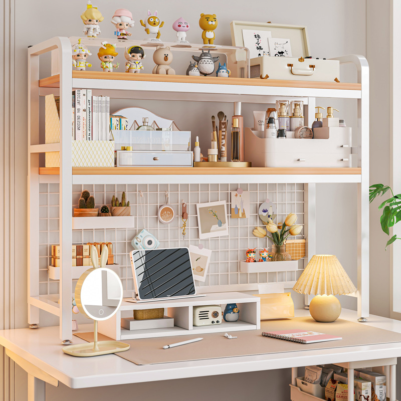Kitaplık Kitaplık Izgaralı Mas - Desk Setup Productivity incelemesi ve fiyatı