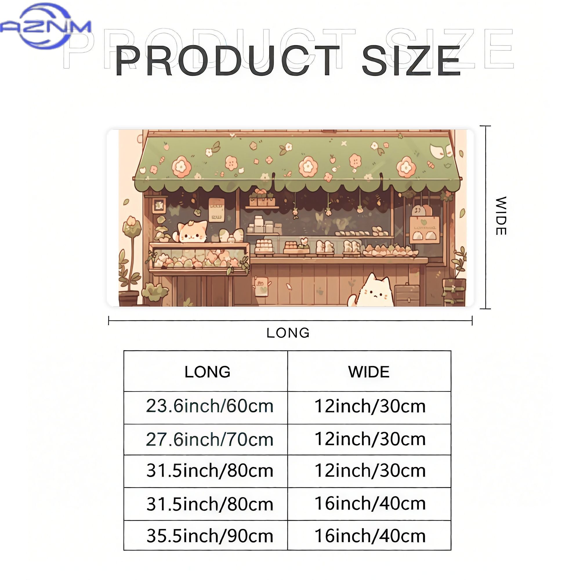 Cat Bakery Aesthetic Green Sho - Desk Setup Streaming incelemesi ve fiyatı