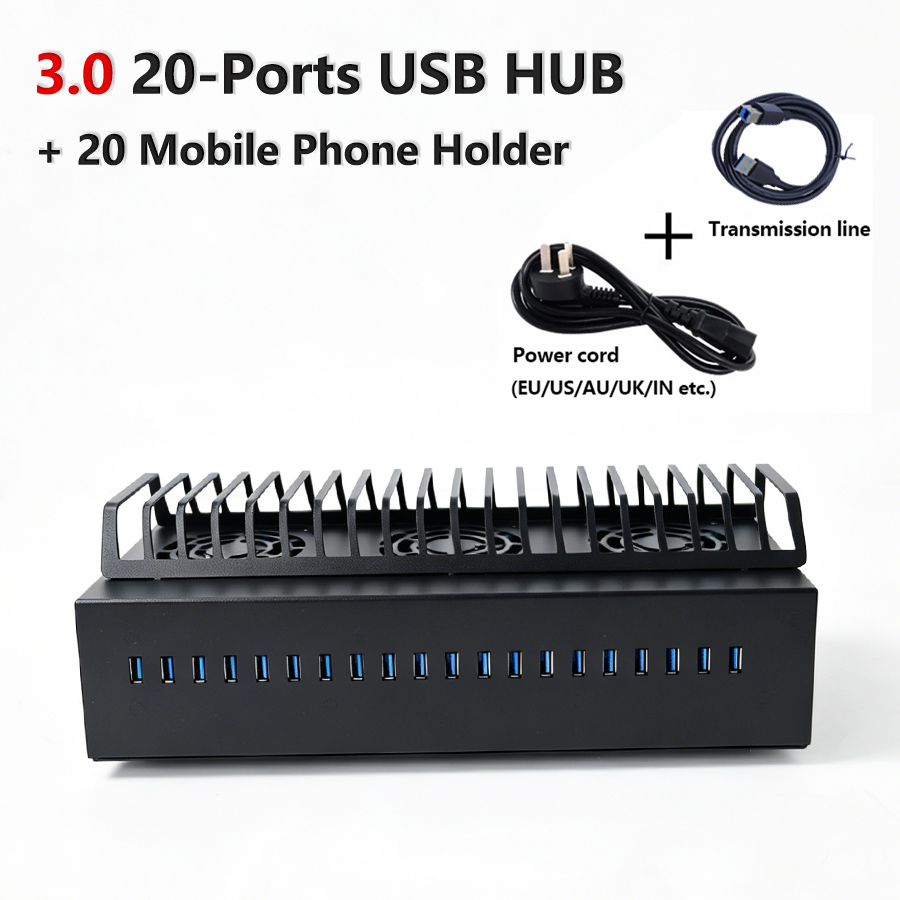 20 Bağlantı Noktalı USB 3.0 Hu - Desk Setup Hub incelemesi ve fiyatı