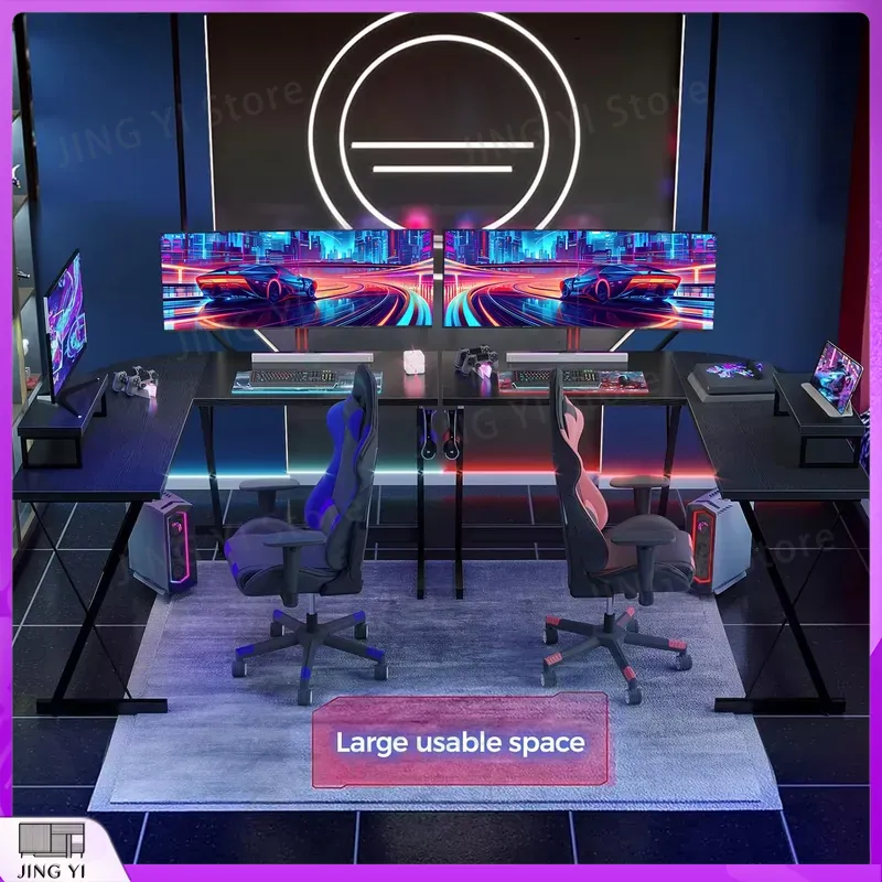 L Şekilli Oyun Masası Monitör  - Desk Setup Corner incelemesi ve fiyatı