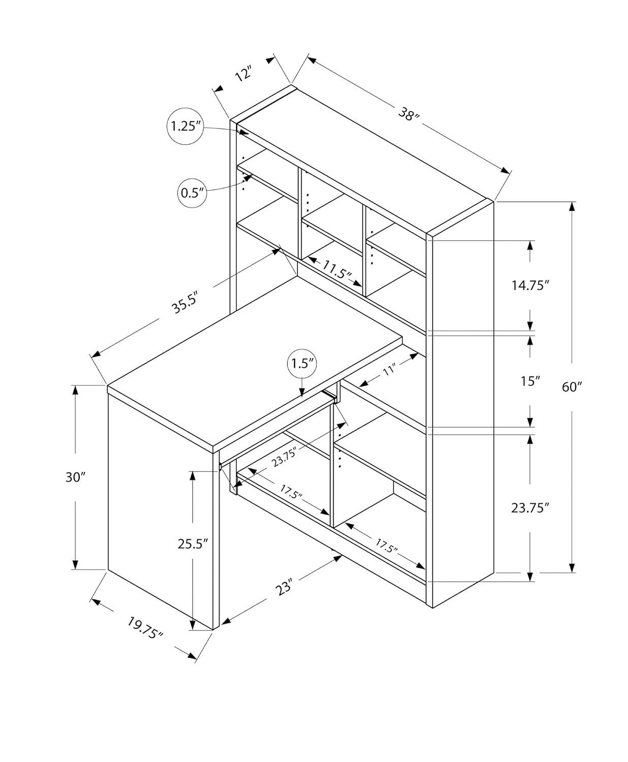 Ayarlanabilir Raflı ve Depolam - Desk Setup Corner incelemesi ve fiyatı