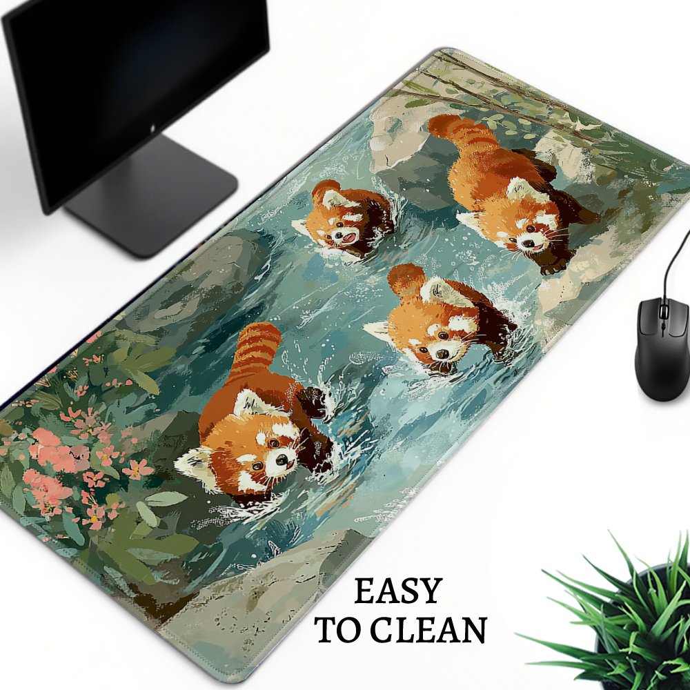 Dört Kırmızı Panda Akışta Oyna - Desk Setup Streaming incelemesi ve fiyatı