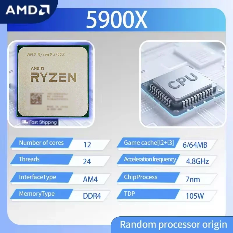 AMD Ryzen 9 5900X R9 5900X 3.7 - Amd Cpu Ryzen 9 incelemesi ve fiyatı