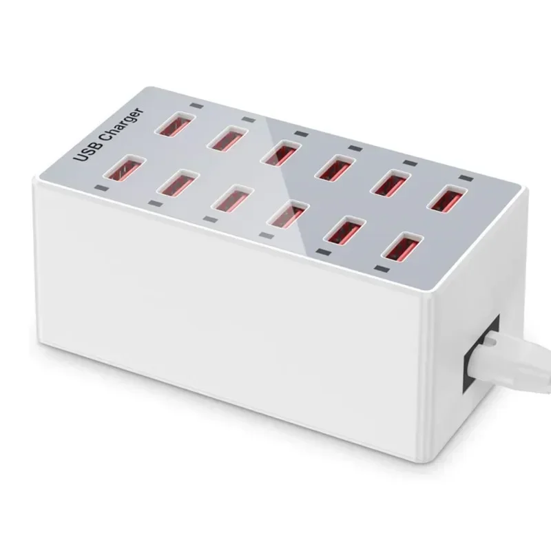 USB şarj istasyonu 60W 12-port - Desk Setup Hub incelemesi ve fiyatı