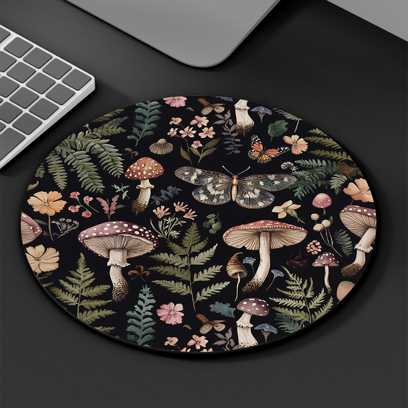 Yuvarlak Orman Bitki Mouse Pad - Desk Setup Office incelemesi ve fiyatı